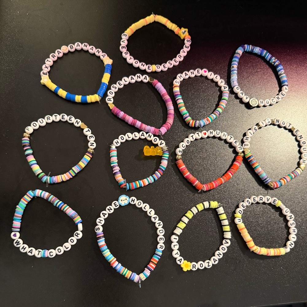 Heated Rivalry Friendship Bracelets